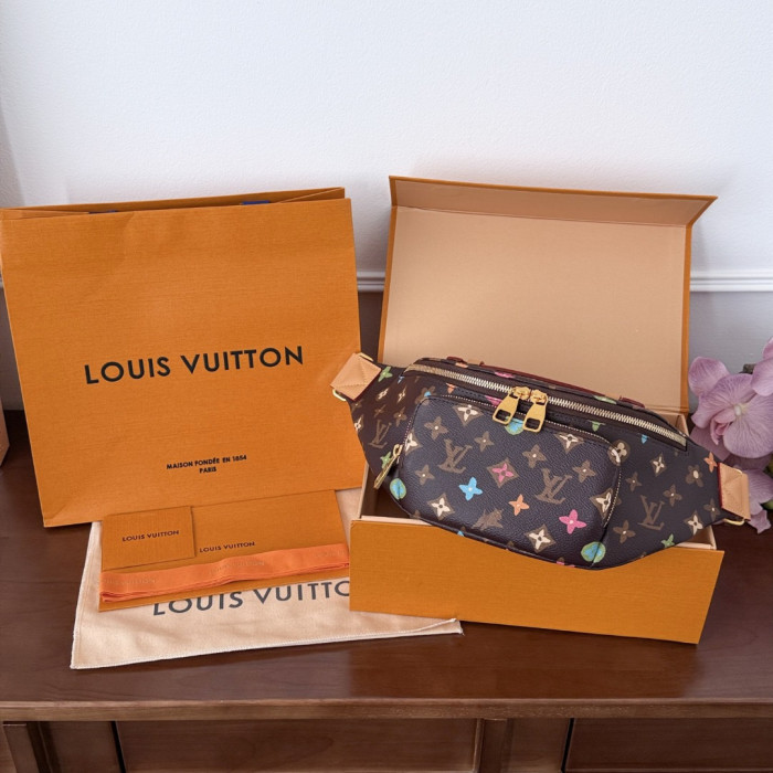 NIGO Louis Vuitton Bumbag Chocolate Craggy Monogram #nigo337172