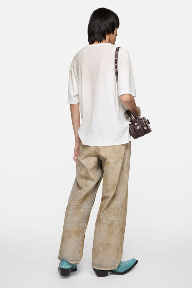 NIGO Acne Studios Logo T-shirt Relaxed Fit Cotton #nigo337208