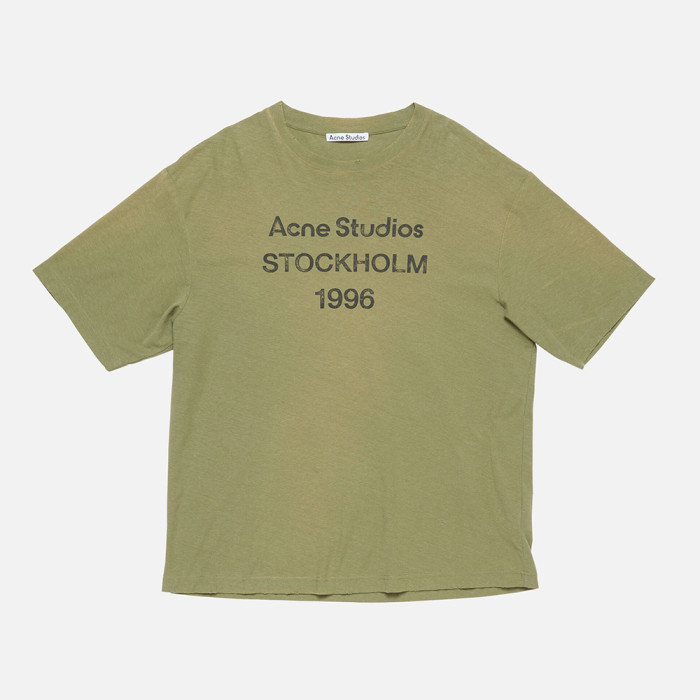 NIGO Acne Studios Logo T-shirt Relaxed Fit Cotton #nigo337208