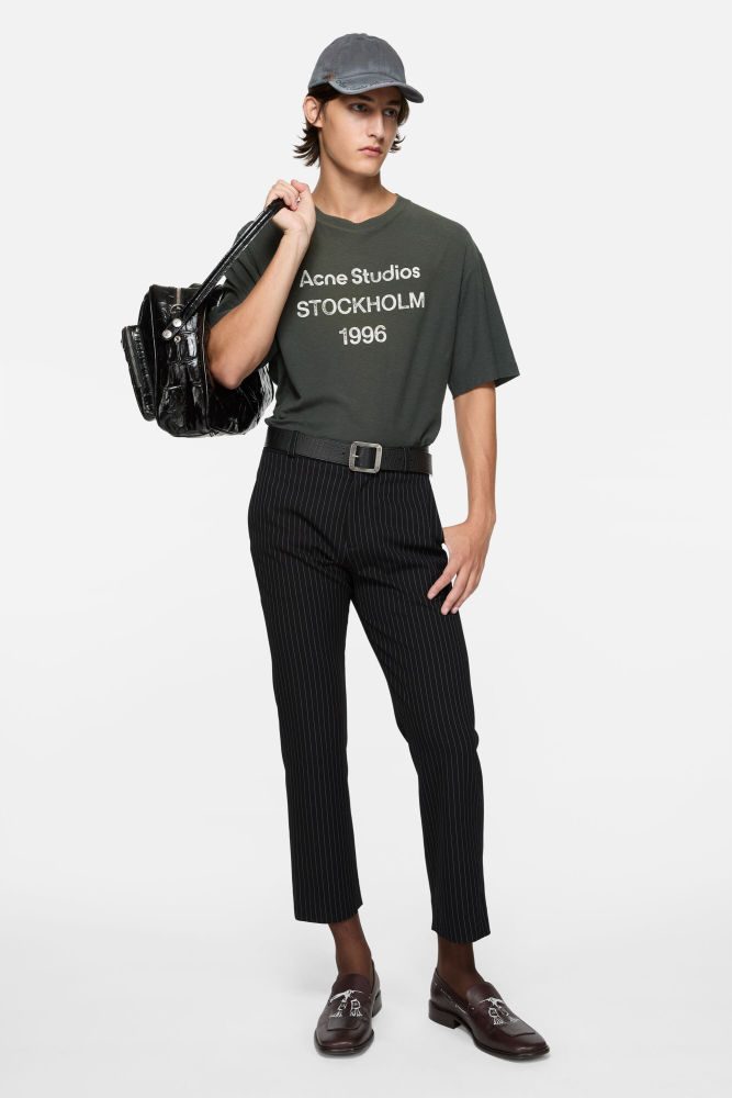 NIGO Acne Studios Logo T-shirt Relaxed Fit Cotton #nigo337208