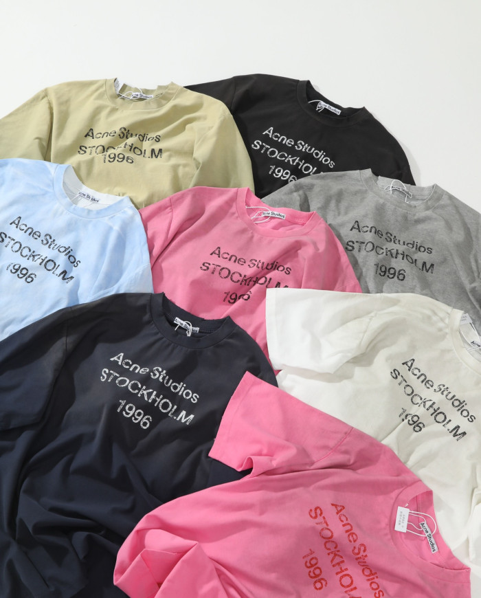 NIGO Acne Studios Logo T-shirt Relaxed Fit Cotton #nigo337208