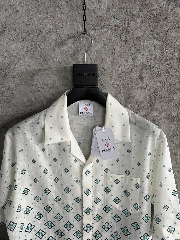 NIGO Casablanca Gradient Monogram Linen Shirt Shorts #nigo337182