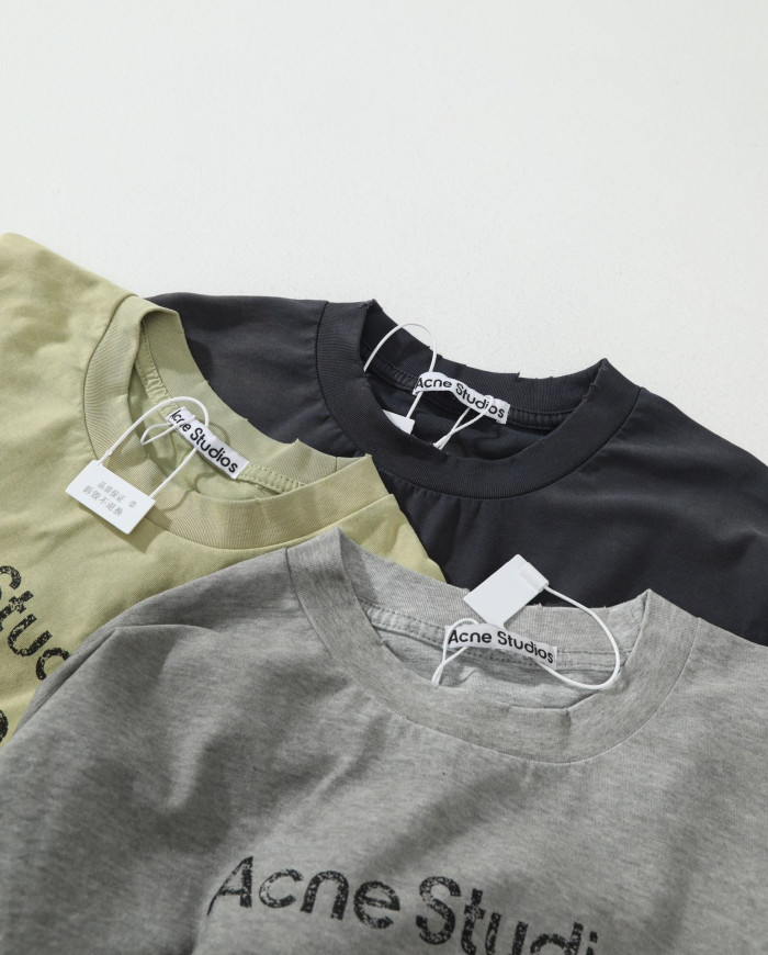 NIGO Acne Studios Logo T-shirt Relaxed Fit Cotton #nigo337208