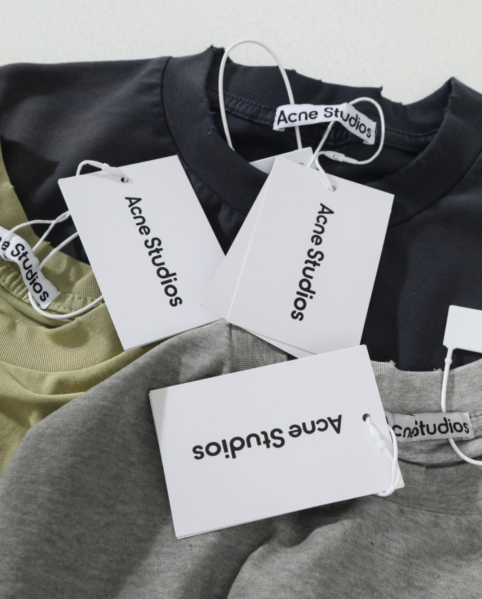 NIGO Acne Studios Logo T-shirt Relaxed Fit Cotton #nigo337208