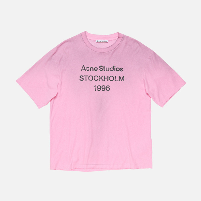 NIGO Acne Studios Logo T-shirt Relaxed Fit Cotton #nigo337208