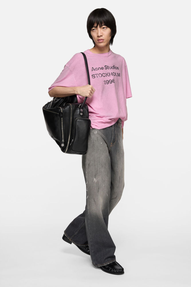 NIGO Acne Studios Logo T-shirt Relaxed Fit Cotton #nigo337208