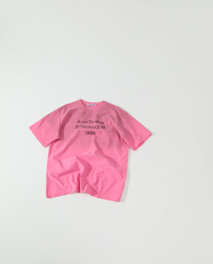 NIGO Acne Studios Logo T-shirt Relaxed Fit Cotton #nigo337208
