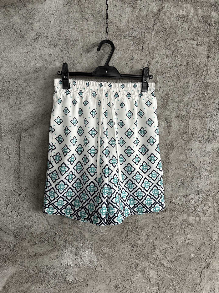 NIGO Casablanca Gradient Monogram Linen Shirt Shorts #nigo337182