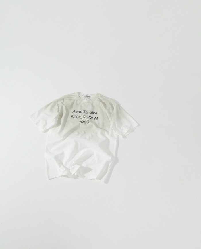 NIGO Acne Studios Logo T-shirt Relaxed Fit Cotton #nigo337208