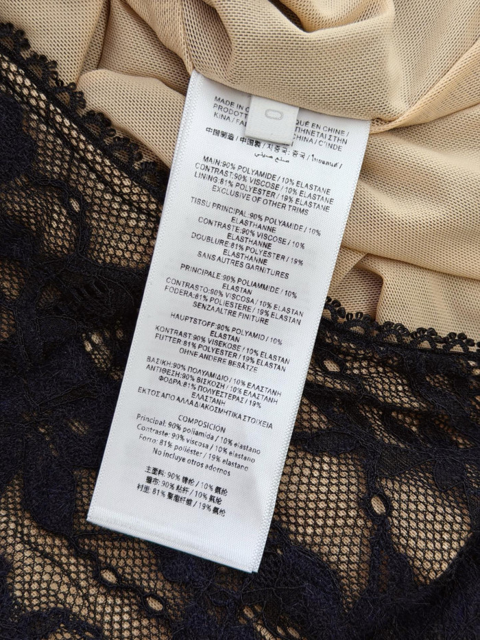 NIGO Zimmermann Rebellion Draped Bodysuit #nigo337254