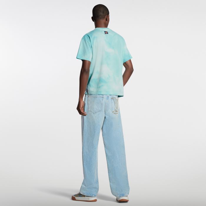 NIGO Louis Vuitton Tie-Dye Printed T-Shirt #nigo337261