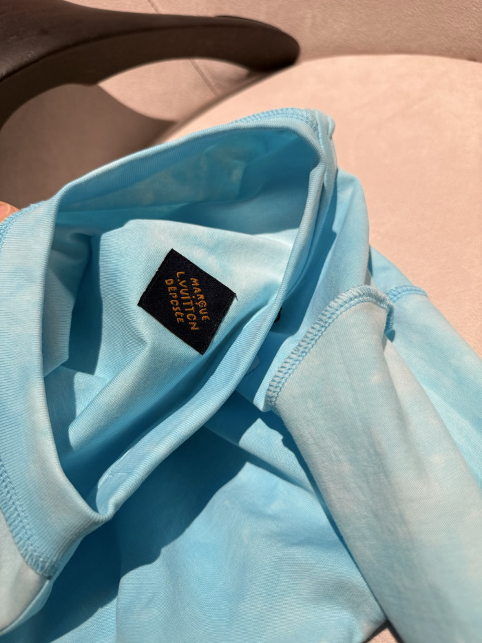 NIGO Louis Vuitton Tie-Dye Printed T-Shirt #nigo337261