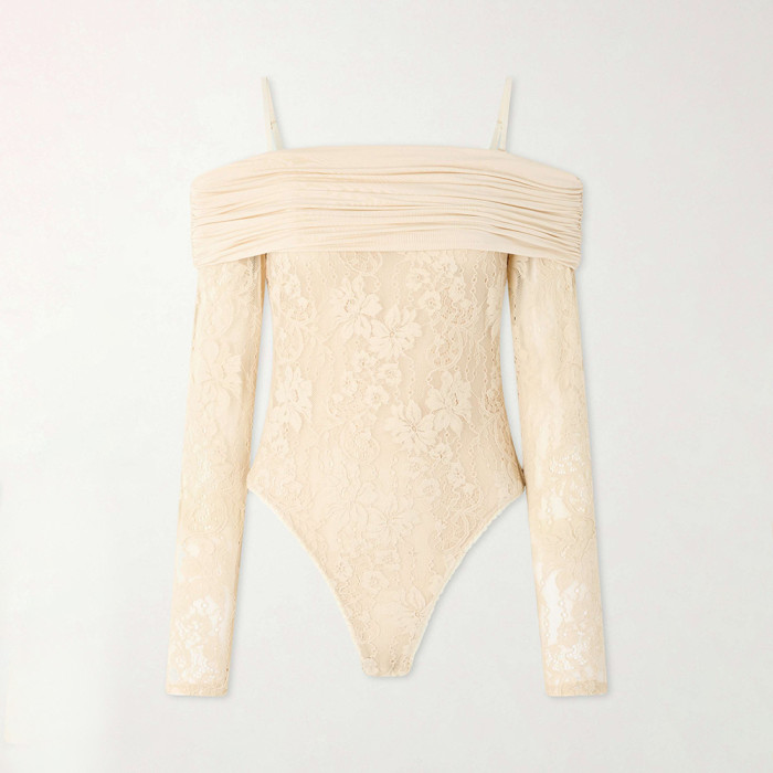 NIGO Zimmermann Rebellion Draped Bodysuit #nigo337254