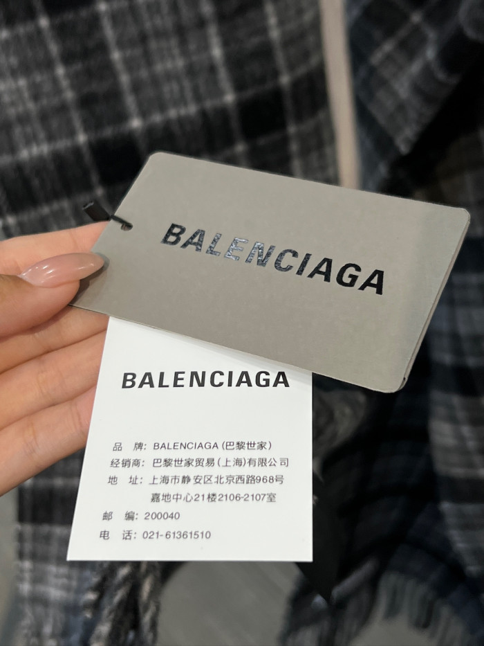 NIGO Balenciaga Men's Hooded Scarf in Grey #nigo336814