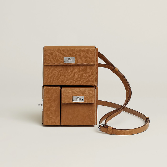 NIGO Hermès Kelly Multipocket To Go pouch Beige #nigo319189