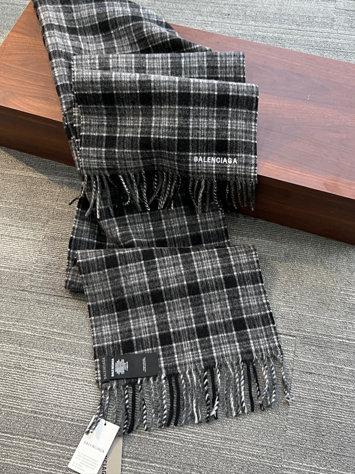 NIGO Balenciaga Men's Hooded Scarf in Grey #nigo336814