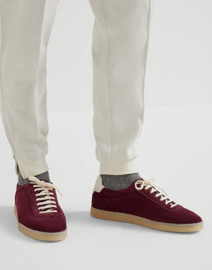 NIGO Brunello Cucinelli Top-quality Version Men's Suede sneakers #nigo375407