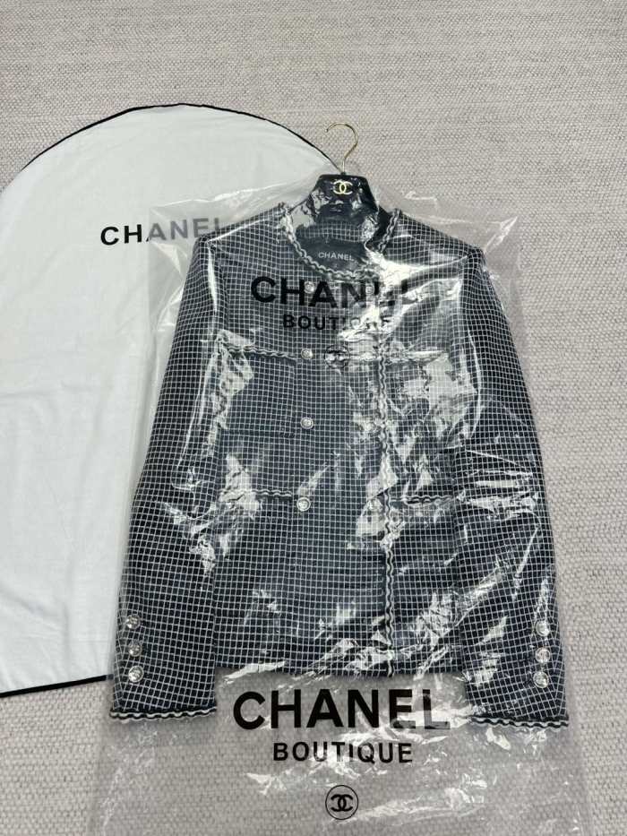 NIGO Chanel Tweed Plaid Jacket #nigo336536