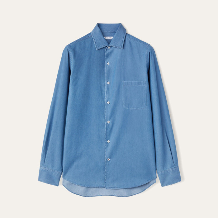 NIGO Loro Piana Top-quality Version André Shirt Cotton Ultra Stone-Washed #nigo375405