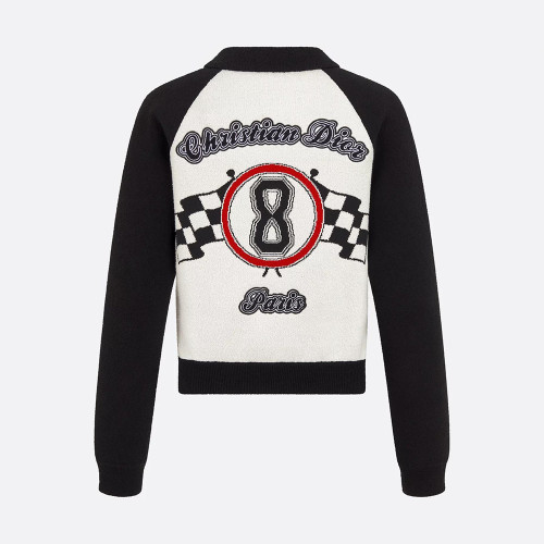 NIGO Dior Top-quality Version Dior Race Graphic Cotton Blend Bomber Jacket #nigo375486
