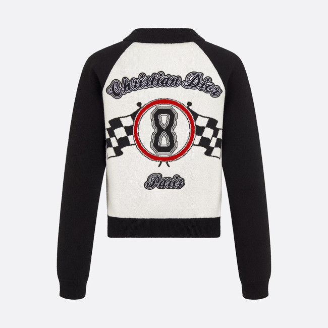 NIGO Dior Top-quality Version Dior Race Graphic Cotton Blend Bomber Jacket #nigo375486