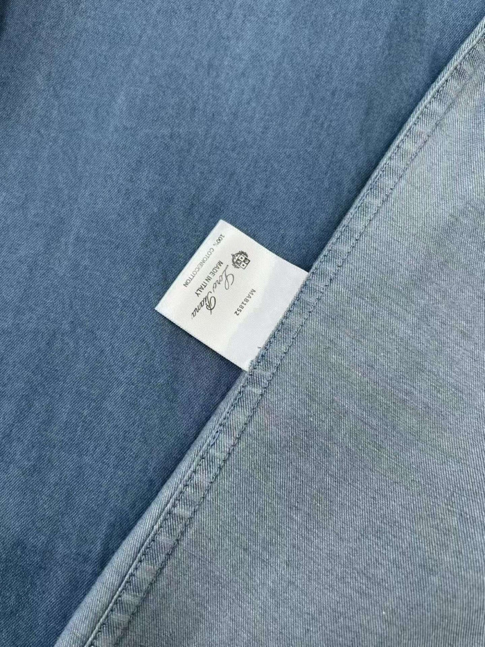NIGO Loro Piana Top-quality Version André Shirt Cotton Ultra Stone-Washed #nigo375405