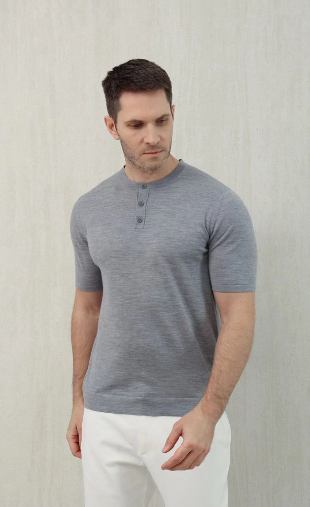 NIGO Loro Piana Top-quality Version Men's T-Shirt Cotton#nigo375406