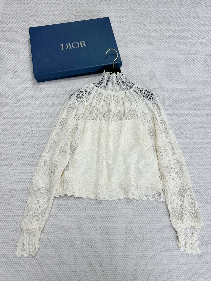 NIGO Dior Top-quality Version Knitwear Women's White #nigo375484