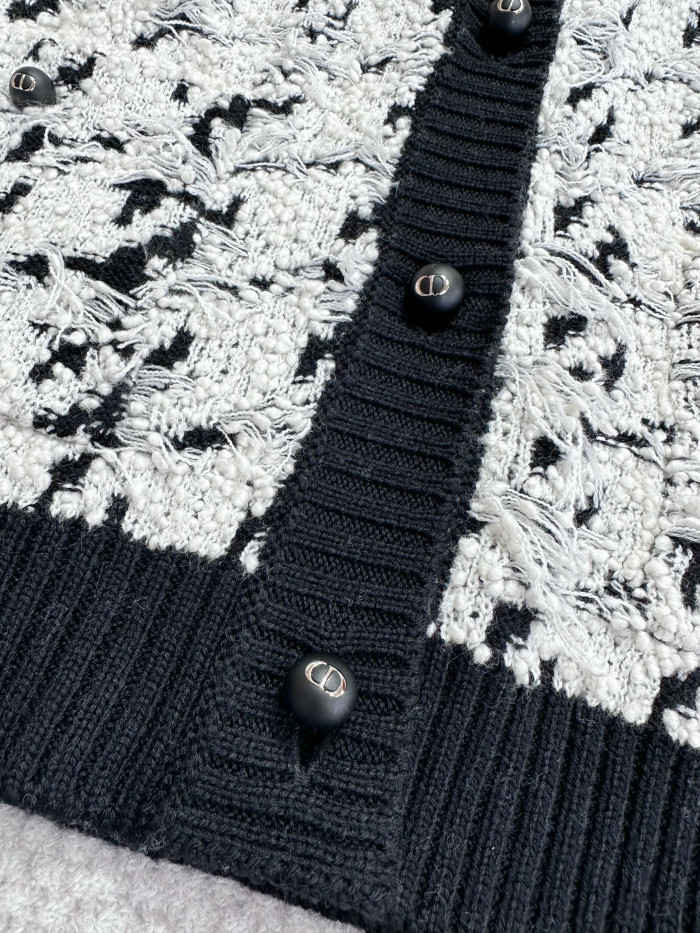 NIGO Dior Top -quality Version Houndstooth Two-piece Cardigan #nigo307250