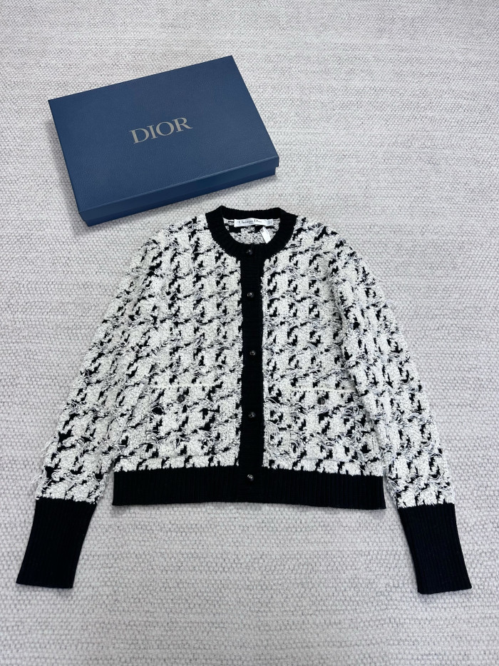 NIGO Dior Top -quality Version Houndstooth Two-piece Cardigan #nigo307250