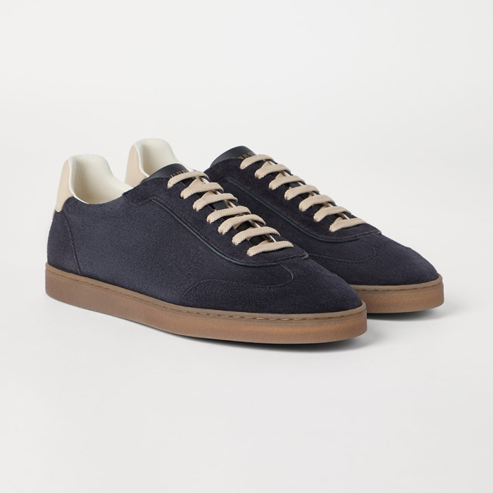NIGO Brunello Cucinelli Top-quality Version Men's Suede sneakers #nigo375407