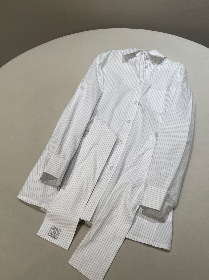 NIGO Loewe Belted Blouse in Cotton #nigo315560