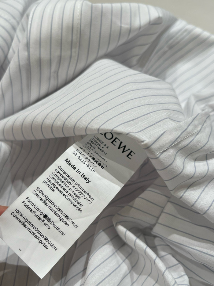 NIGO Loewe Belted Blouse in Cotton #nigo315560