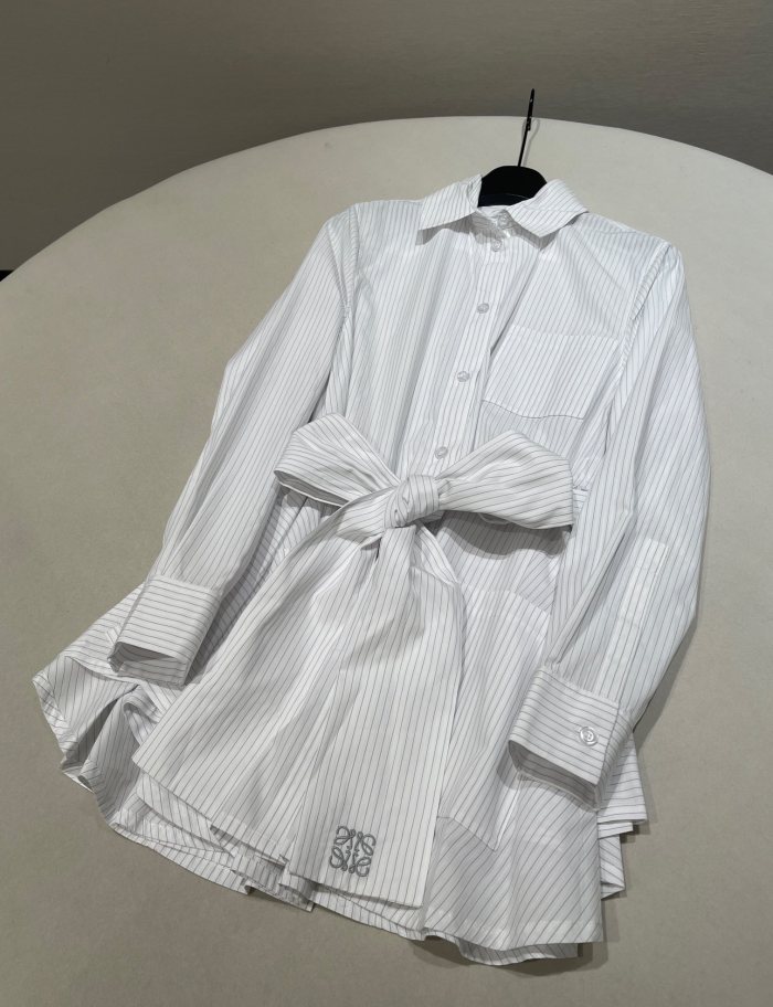 NIGO Loewe Belted Blouse in Cotton #nigo315560