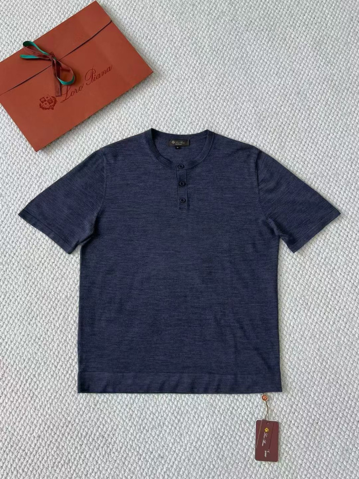 NIGO Loro Piana Top-quality Version Men's T-Shirt Cotton#nigo375406