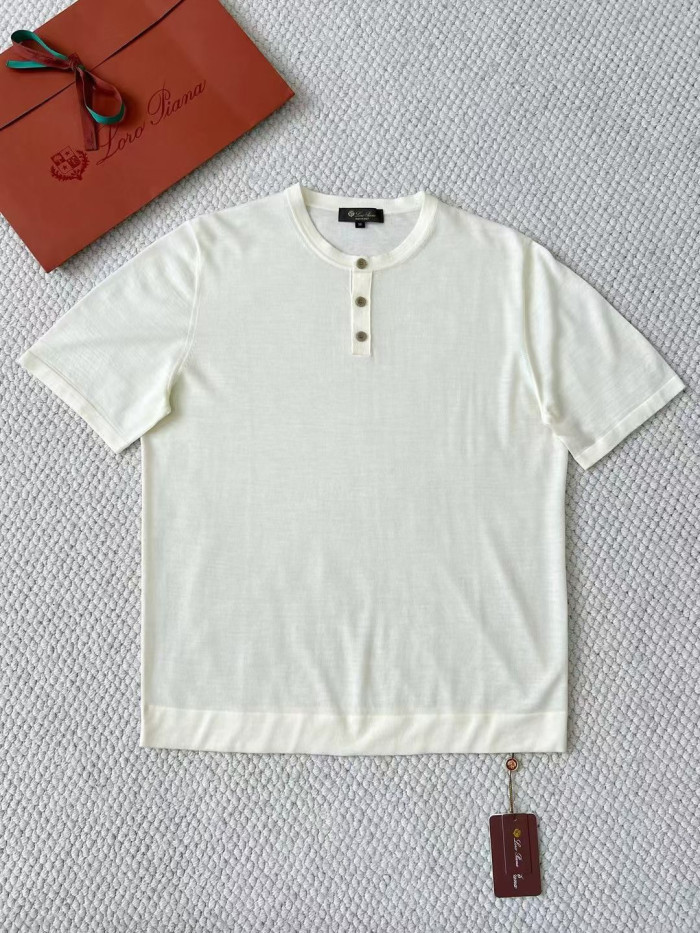 NIGO Loro Piana Top-quality Version Men's T-Shirt Cotton#nigo375406