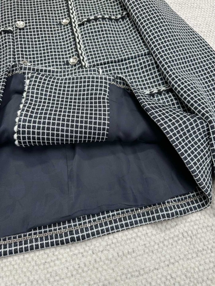 NIGO Chanel Tweed Plaid Jacket #nigo336536