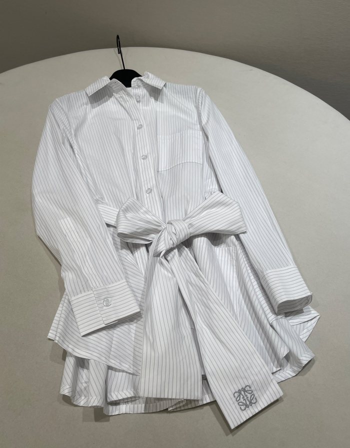 NIGO Loewe Belted Blouse in Cotton #nigo315560