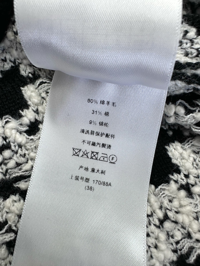 NIGO Dior Top -quality Version Houndstooth Two-piece Cardigan #nigo307250