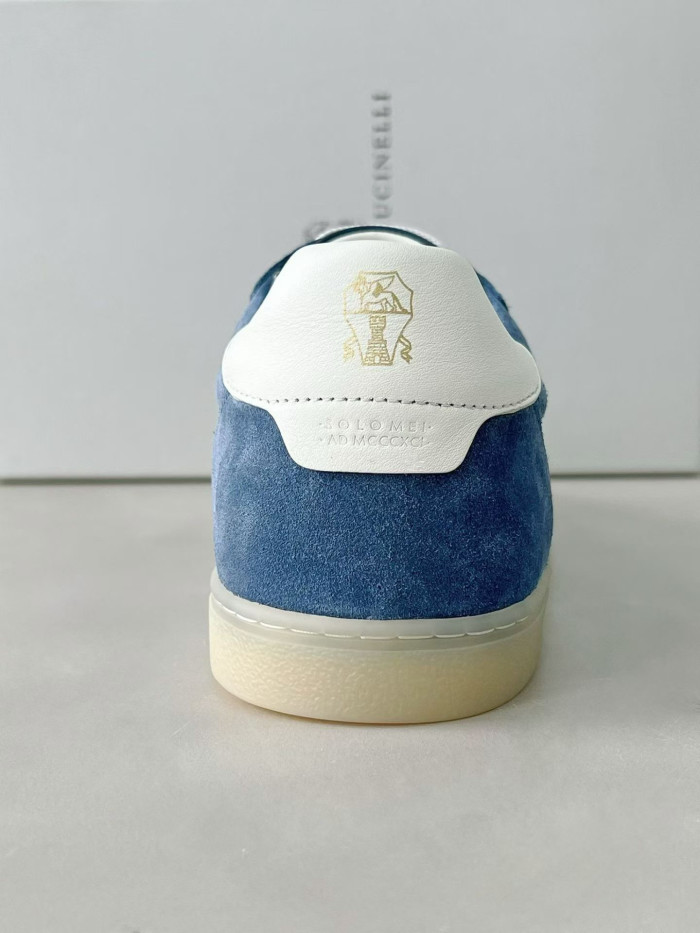 NIGO Brunello Cucinelli Top-quality Version Men's Suede sneakers #nigo375407