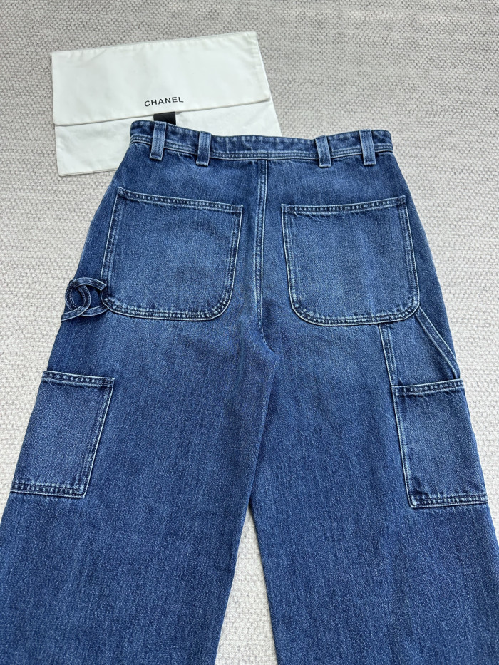 NIGO Chanel Top-quality Version Jeans Washed Denim #nigo375500