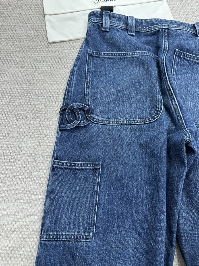 NIGO Chanel Top-quality Version Jeans Washed Denim #nigo375500