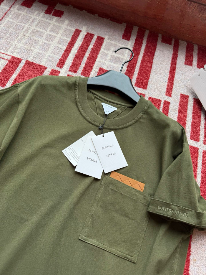 NIGO Bottega Veneta Men's and Women's Pima Cotton Jersey T-Shirt #nigo315622