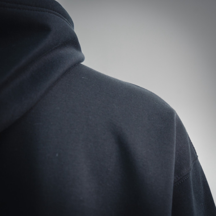 NIGO Balenciaga 3b Sports Icon Zip-up Hoodie in Washed Black White #nigo375599