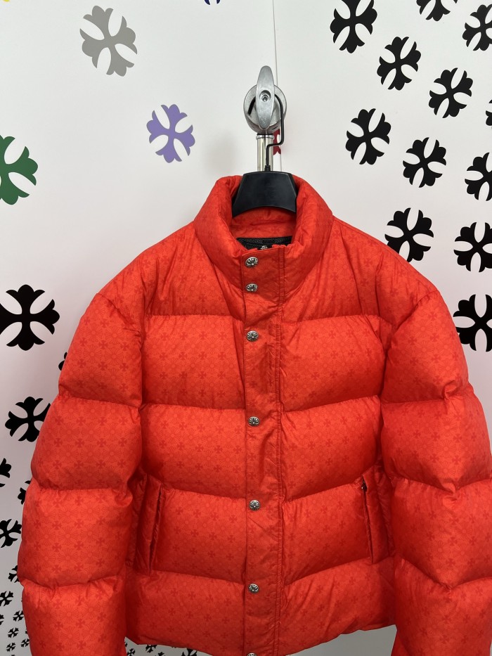 NIGO Chrome Hearts Red Goose Down Jacket #nigo375548