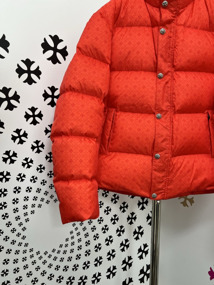 NIGO Chrome Hearts Red Goose Down Jacket #nigo375548