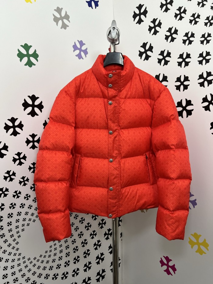 NIGO Chrome Hearts Red Goose Down Jacket #nigo375548