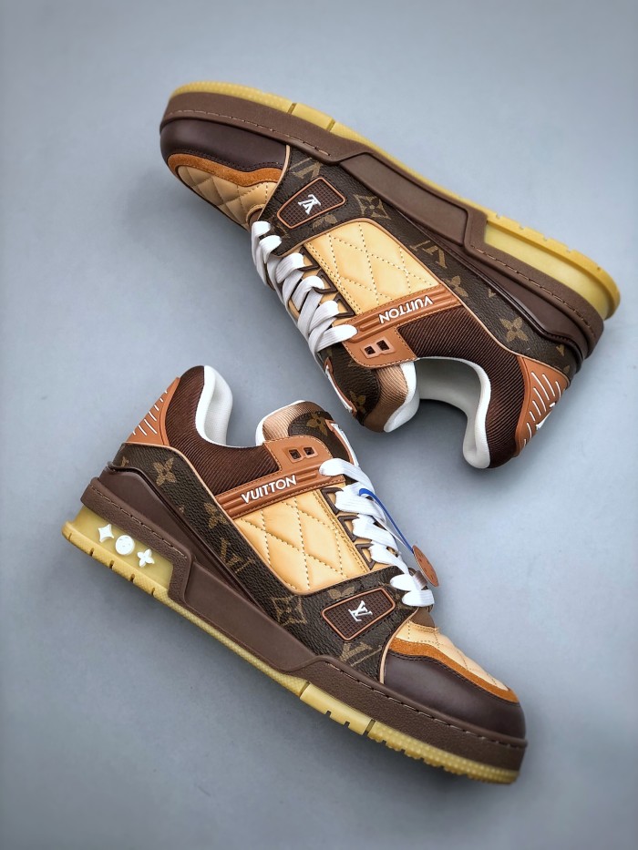 NIGO Louis Vuitton Trainer Paris-only Round-toe Lace-up Shoes 1A00LC #nigo375678