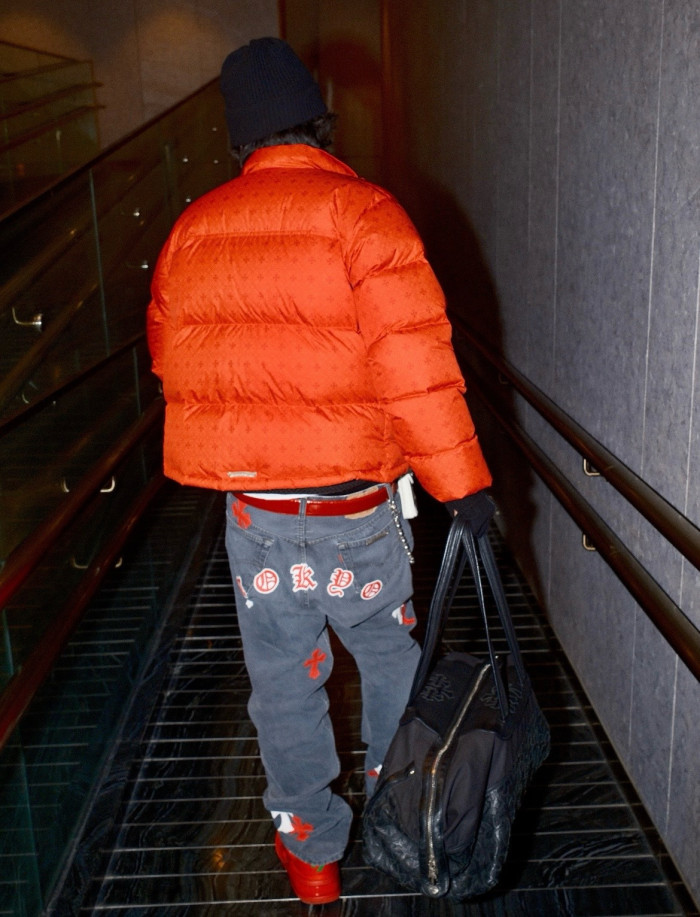 NIGO Chrome Hearts Red Goose Down Jacket #nigo375548