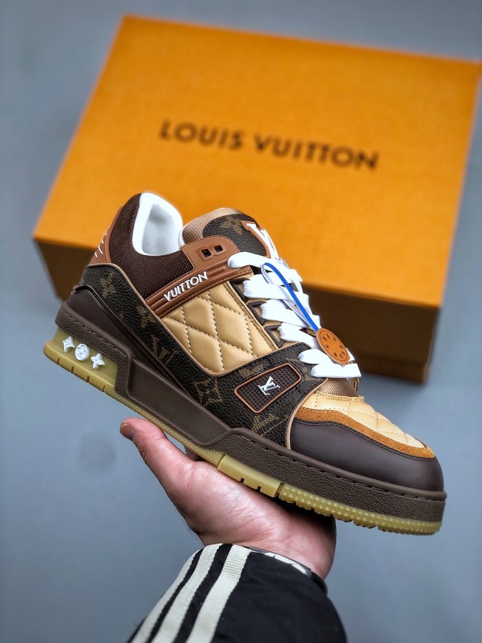 NIGO Louis Vuitton Trainer Paris-only Round-toe Lace-up Shoes 1A00LC #nigo375678
